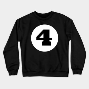 Halloween Billiard Pool Ball 4 four Group Costume Crewneck Sweatshirt